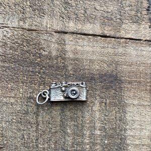 Film Camera Sterling Silver Charm